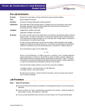 Lab report guide Edgenuity - Lab Report Guide Directions Write a lab ...