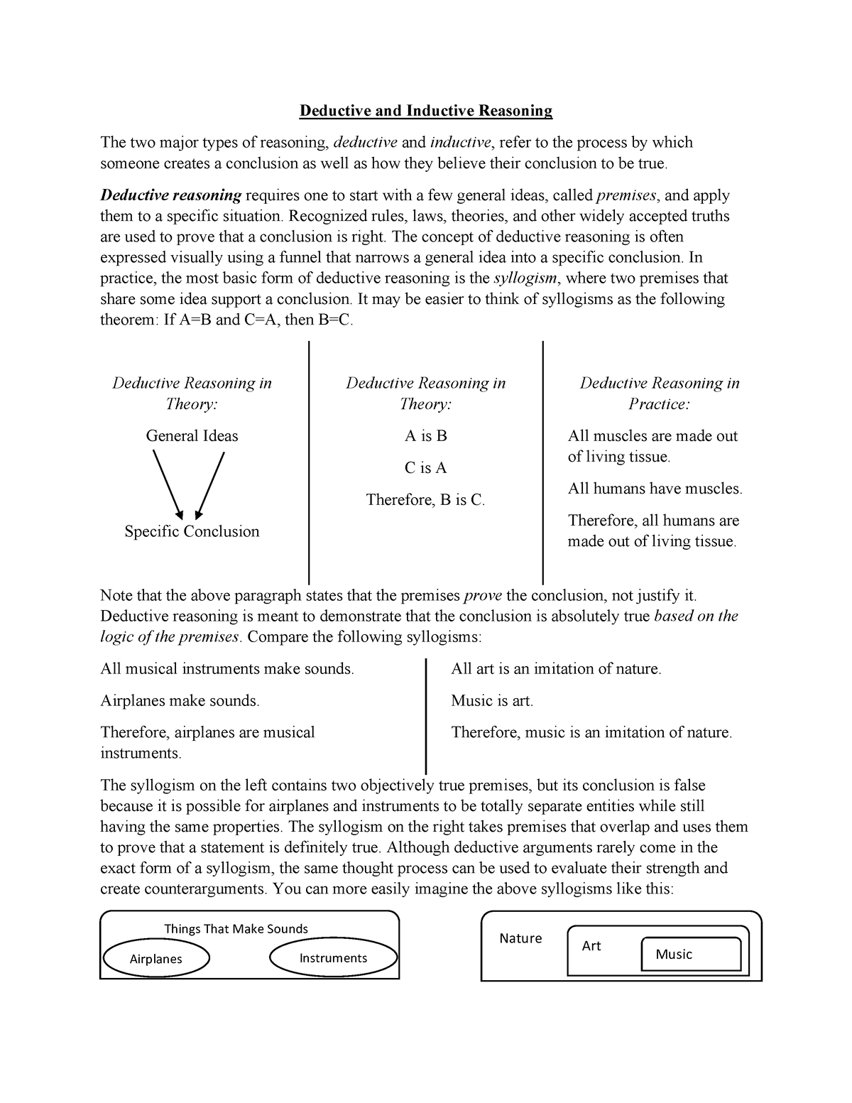 unit 2 homework 5 deductive reasoning