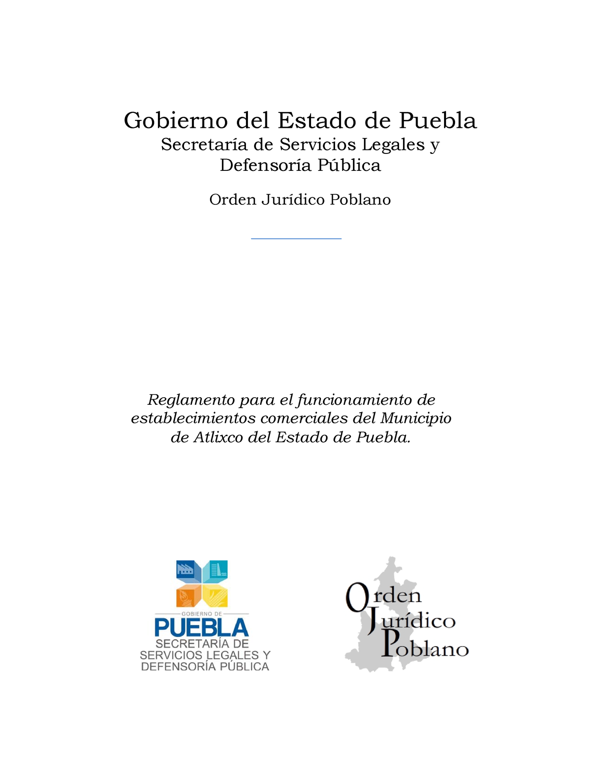 Atlixco reglamento para el funcionamiento de establecimientos comerciales  del municipio de atlixco - Studocu