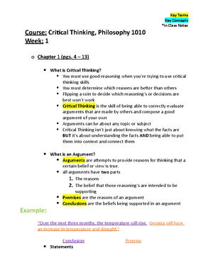 critical thinking chapter 7 quiz answers