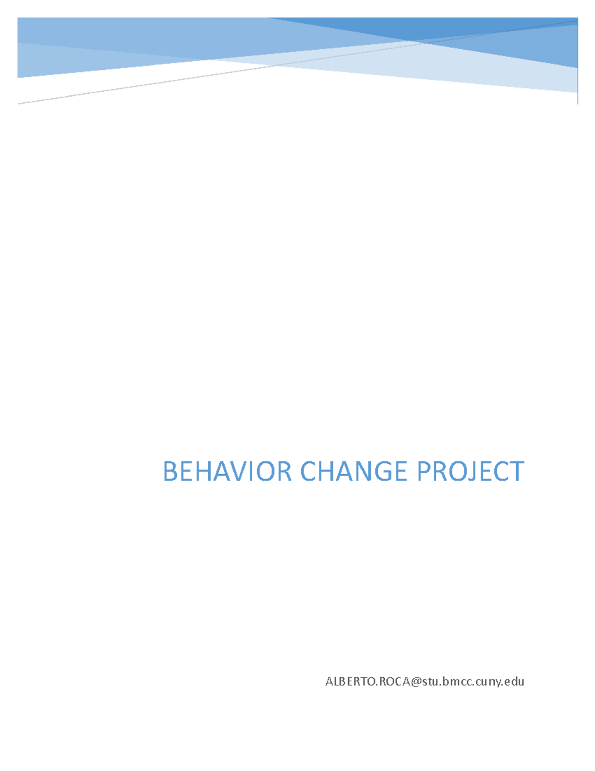 AR-WD2016-Fix It-5-6 - ALBERTO@stu.bmcc.cuny BEHAVIOR CHANGE PROJECT ...