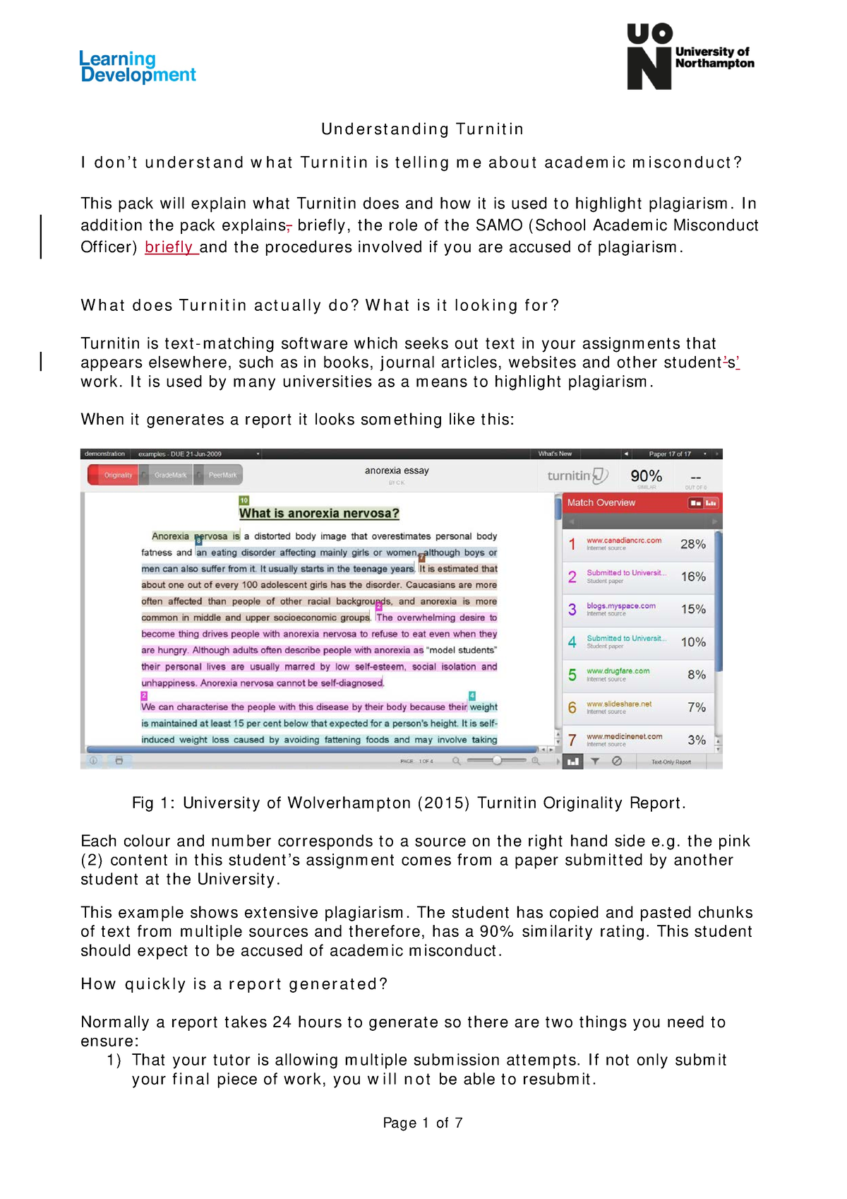 Understanding Turnitin July 2018 2fw0knf - Understanding Turnitin I Don ...