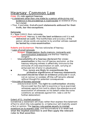 TUTORIAL 2 ADVERSE INFERENCES FROM SILENCE - Tutorial Two Questions on ...