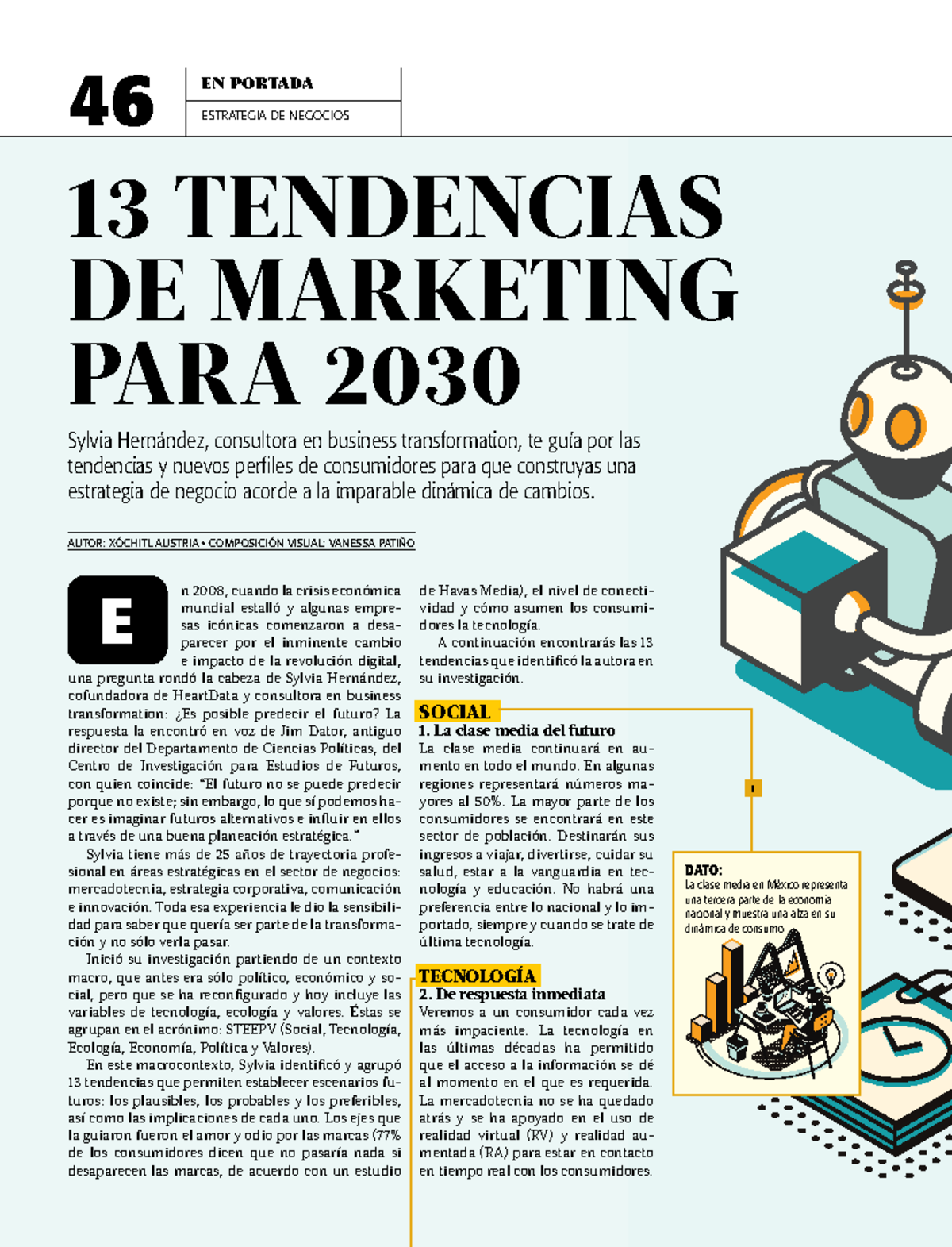 13 Tendencias de Marketing para 2030 - 46 EN P O R TADA 46 ESTRATEGIA ...