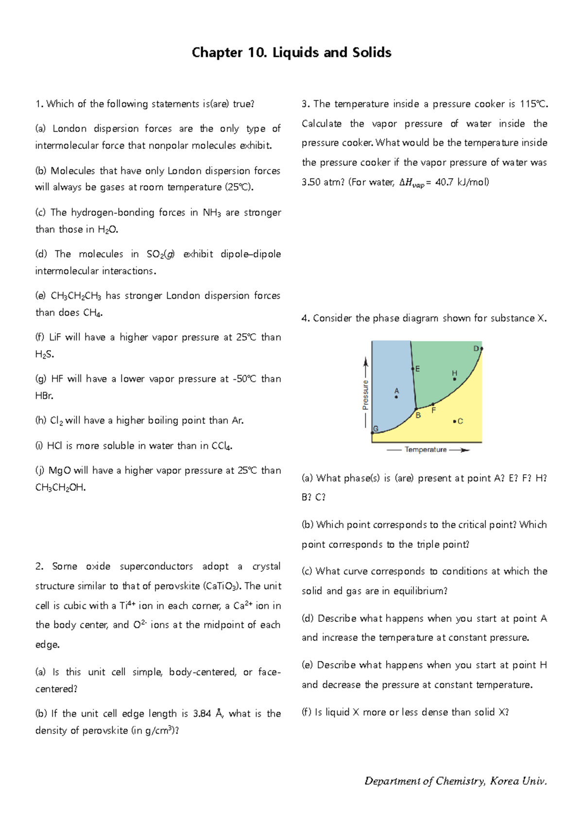 2024-1 chapter 10 - Chapter 10. Liquids and Solids Department of ...