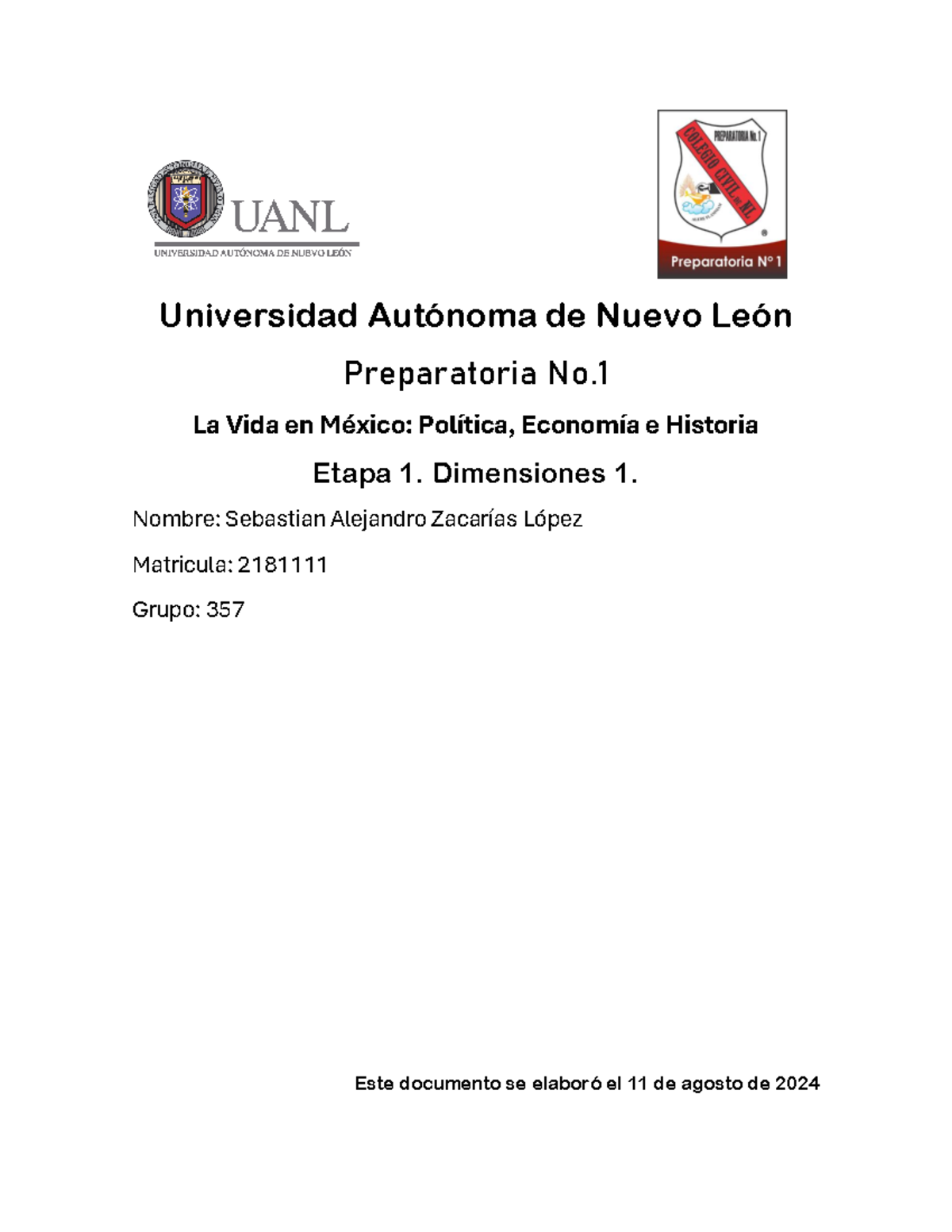 SAZL AR3 Etapa 1 LVM - Actividad de Requisito 3 - Universidad Autónoma ...