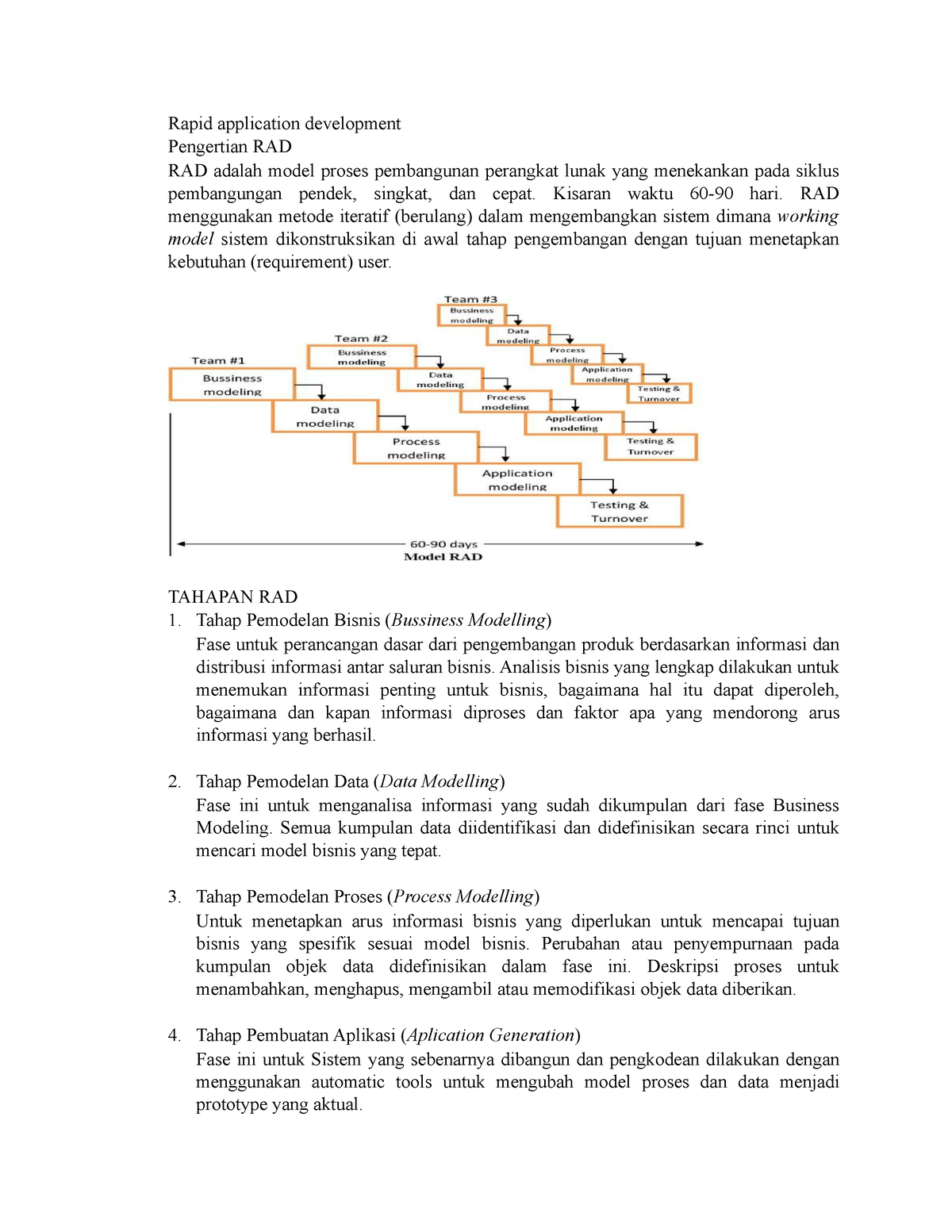 Rekayasa Perangkat Lunak 5 - Rapid Application Development Pengertian ...