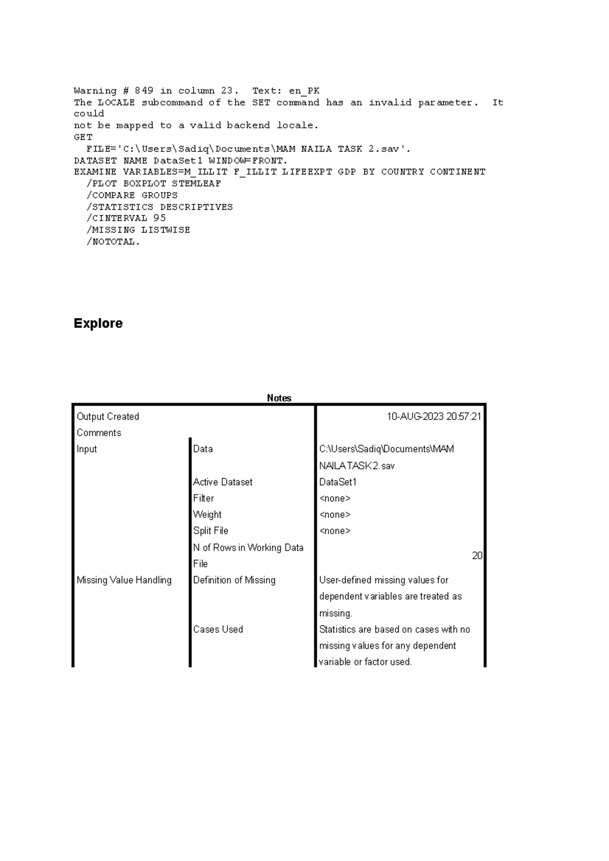 eeeeeeeeeeeeeeee - Warning # 849 in column 23. Text: en_PK The LOCALE ...