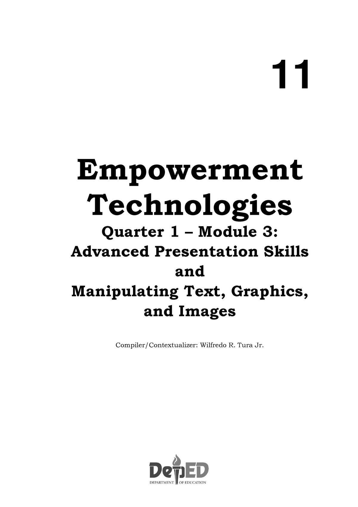 3 Q1 Emp Tech - Module 3 Quarter 1 Empowerment Technology - 11 ...