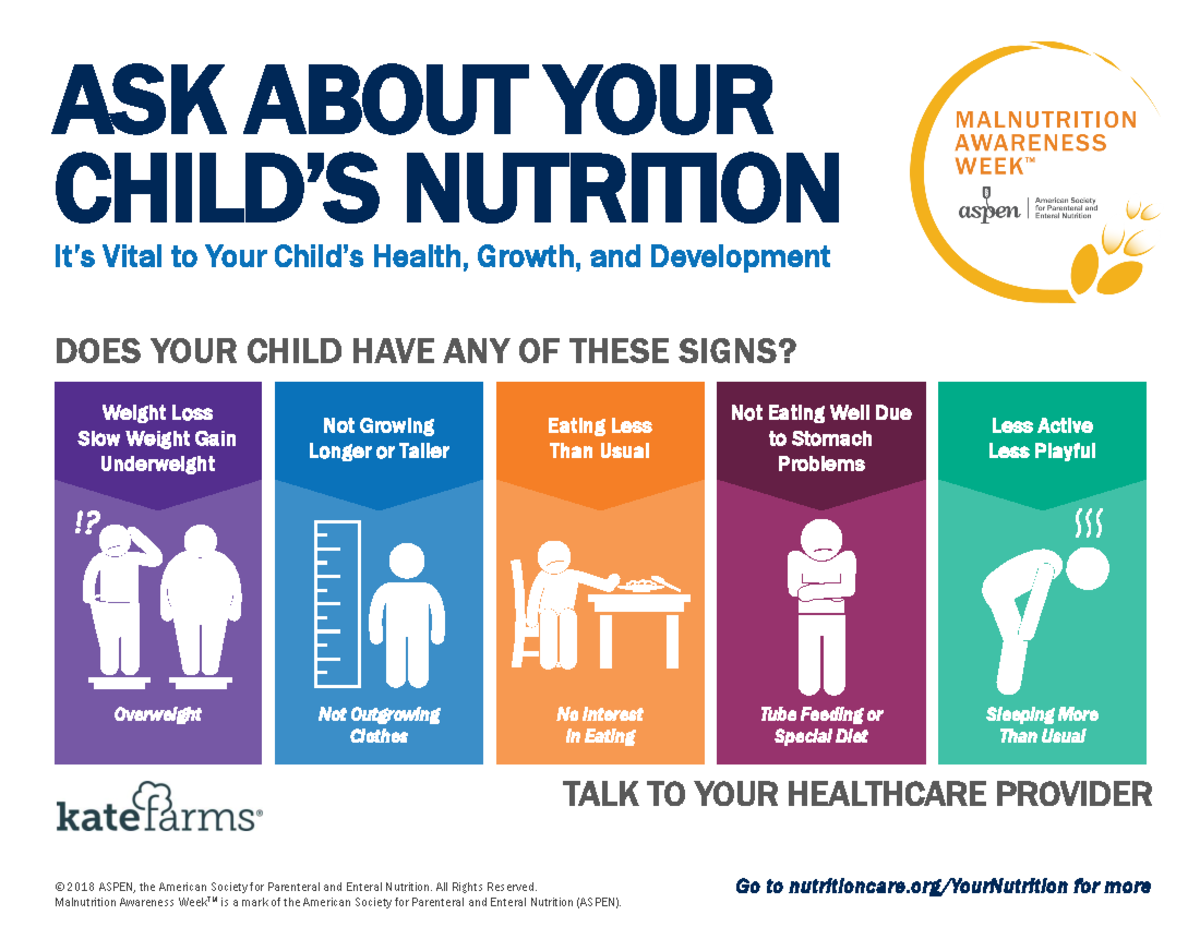 Malnutrition child sign - © 2018 ASPEN, the American Society for ...