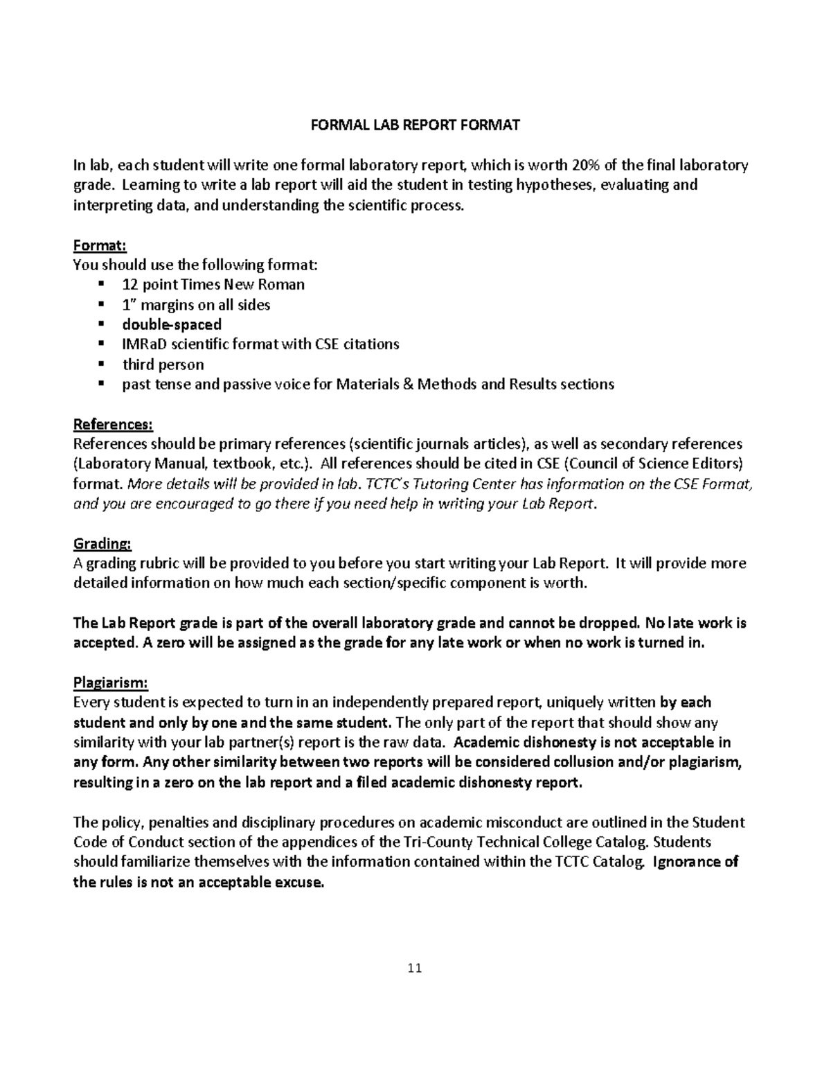 Lab Report which antacid works best. - FORMAL LAB REPORT FORMAT In lab ...