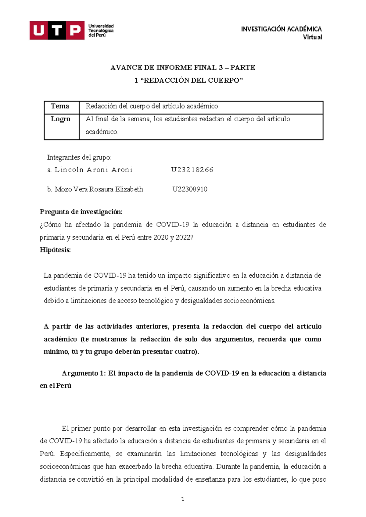 EL Impacto de la pandemia de Covid-19 en la educación a distancia en ...