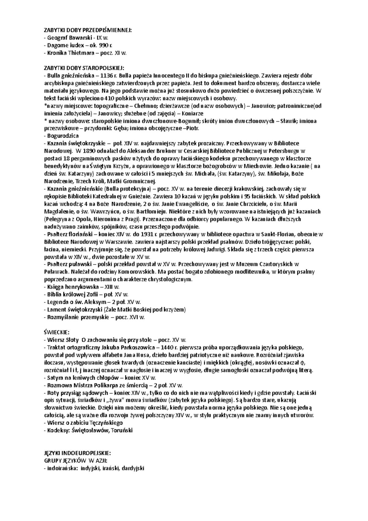 H J P - Teoria literatury - ZABYTKI DOBY PRZEDPIŚMIENNEJ: Geograf