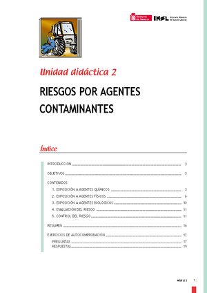 Agentes Quimicos Usac Studocu