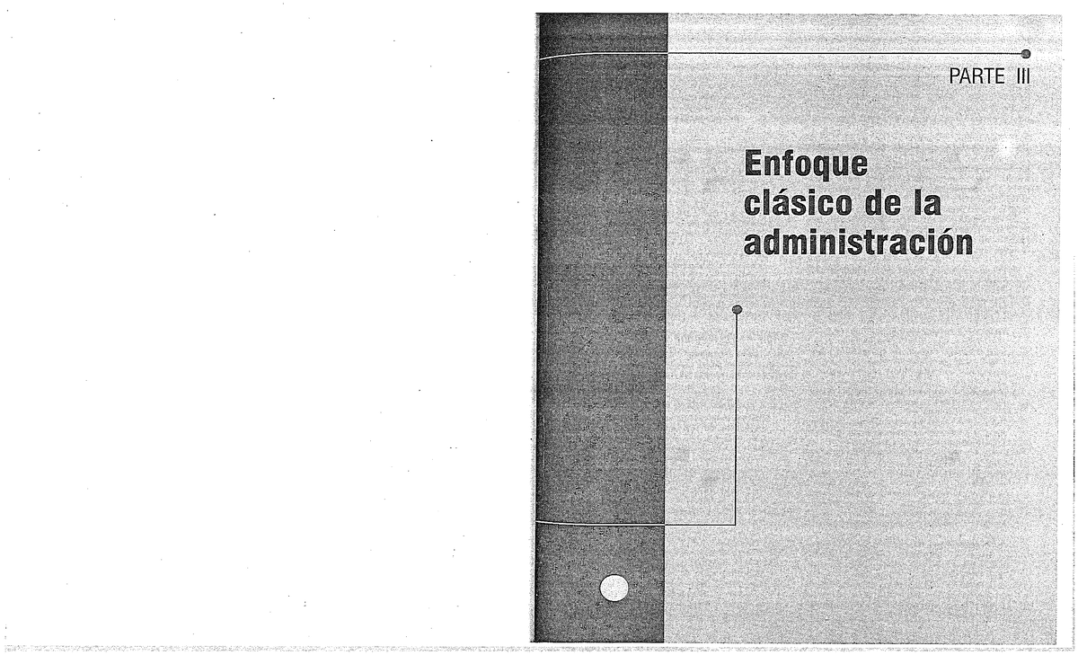 Idalberto Chiavenato - CAP. 3. Enfoque Clasico DE LA Admon