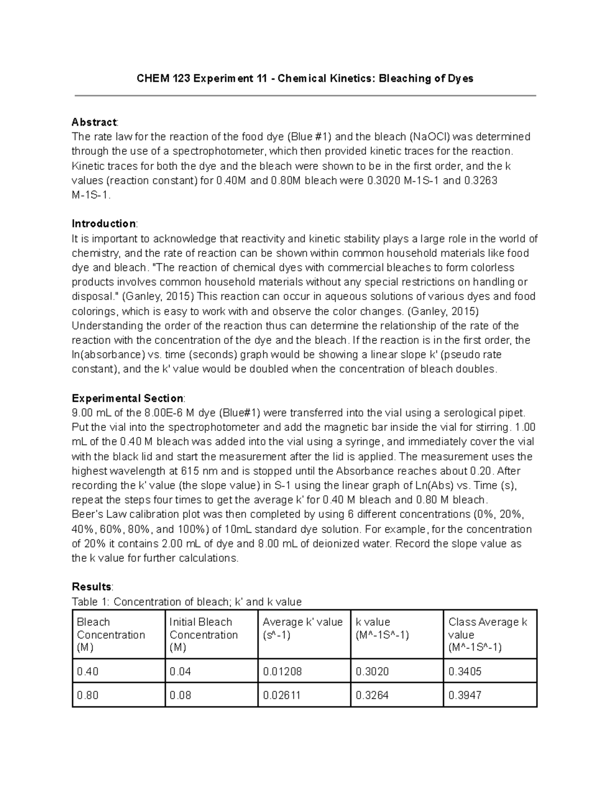 chem 123 experiment 11 edf