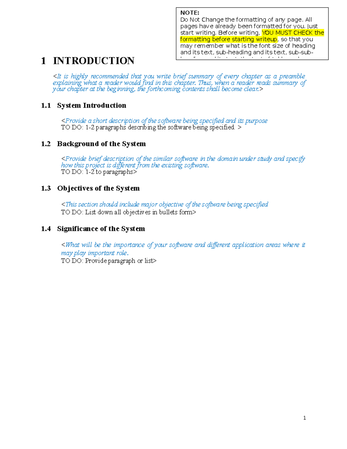 Thesis - Fyp - 1 INTRODUCTION