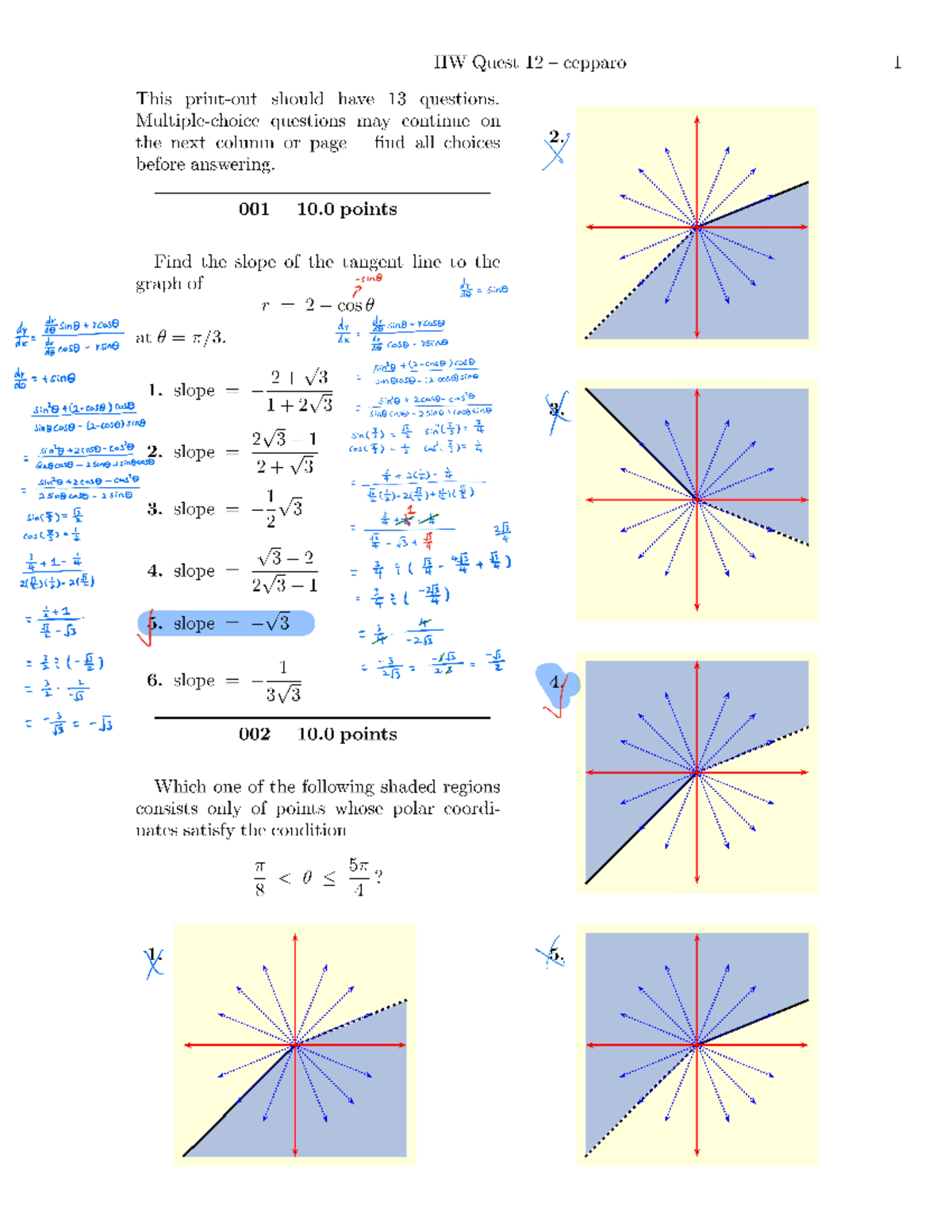 Quest 12.1 Exam Review - M 408D - Studocu