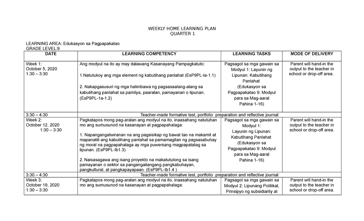 home-learning-plan-grade-9-weekly-home-learning-plan-quarter-1