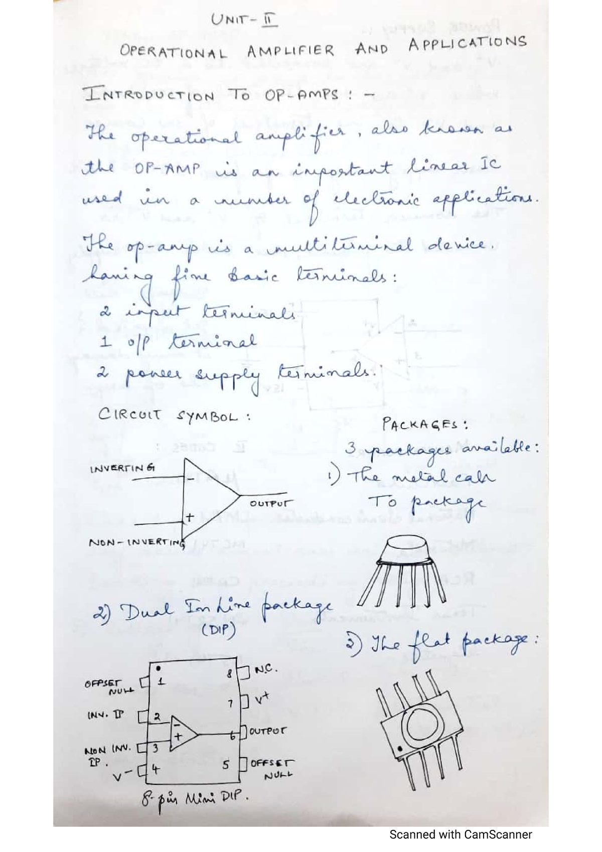 BOE Unit II Notes Mech - Basic Electrical And Electronics - Studocu