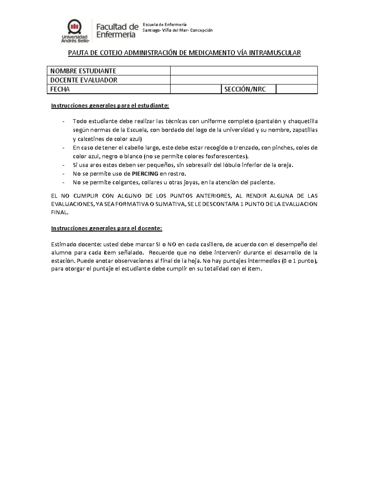 Pauta+DE+ Cotejo+ Administraci%C3%93N+DE+ Medicamentos+ Intramuscular ...