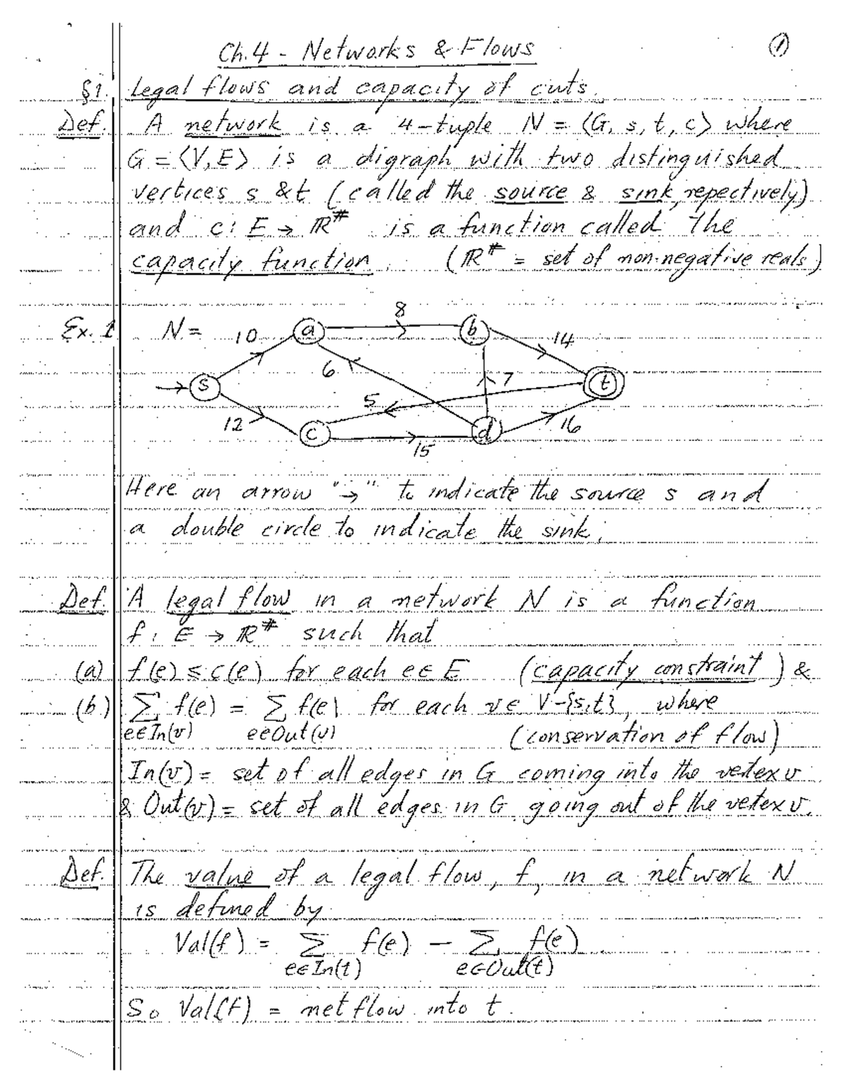 Ch.4 Class Notes - Lecture note 4 - MAD 3305 - Studocu