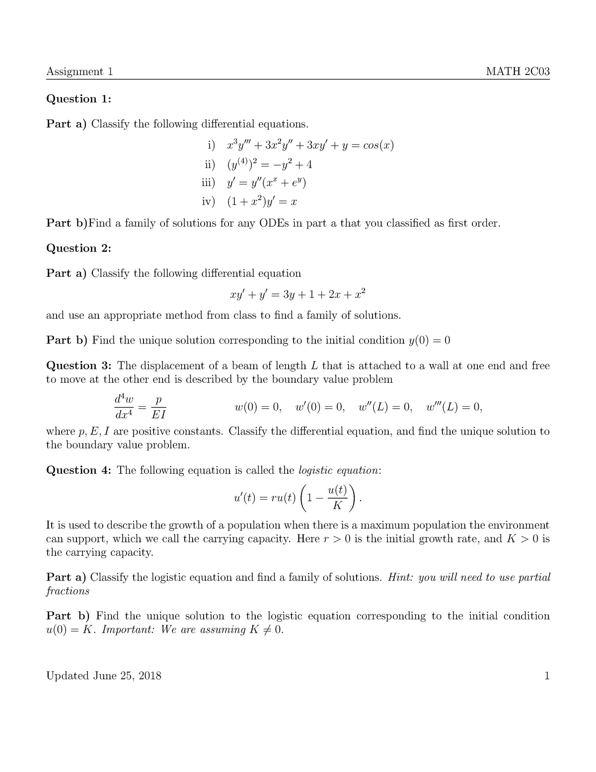 assignment-1-i-x3-y-000-3x2-y-00-3xy-0-y-cos-x-ii-y-4