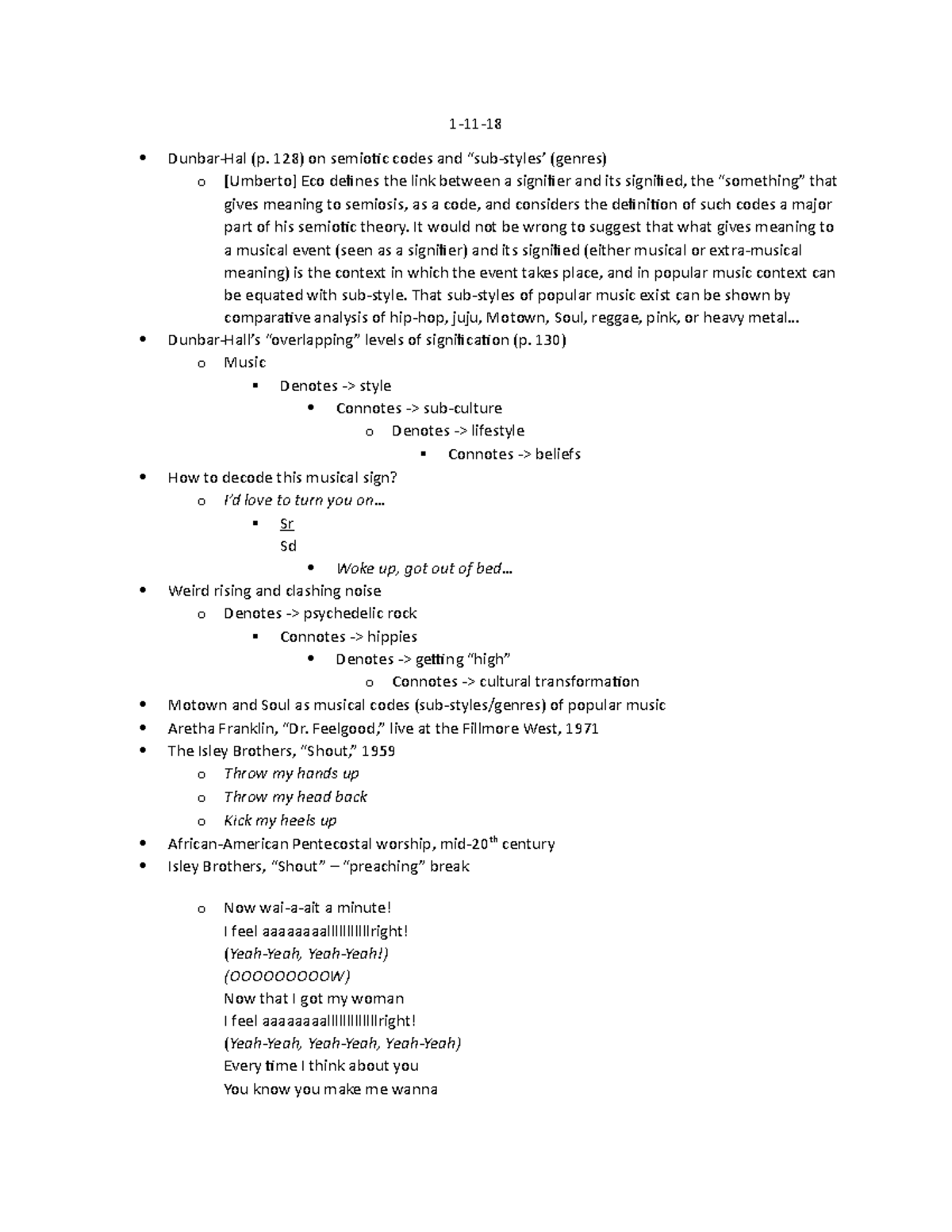 lecture-1-11-18-notes-1-11-dunbar-hal-p-128-on-semiotic-codes-and