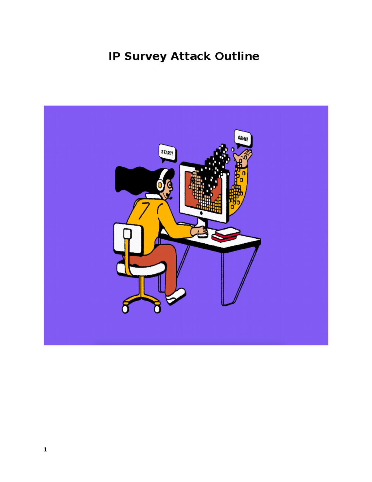 IP Survey Outline - IP Survey Attack Outline Table of Contents ...