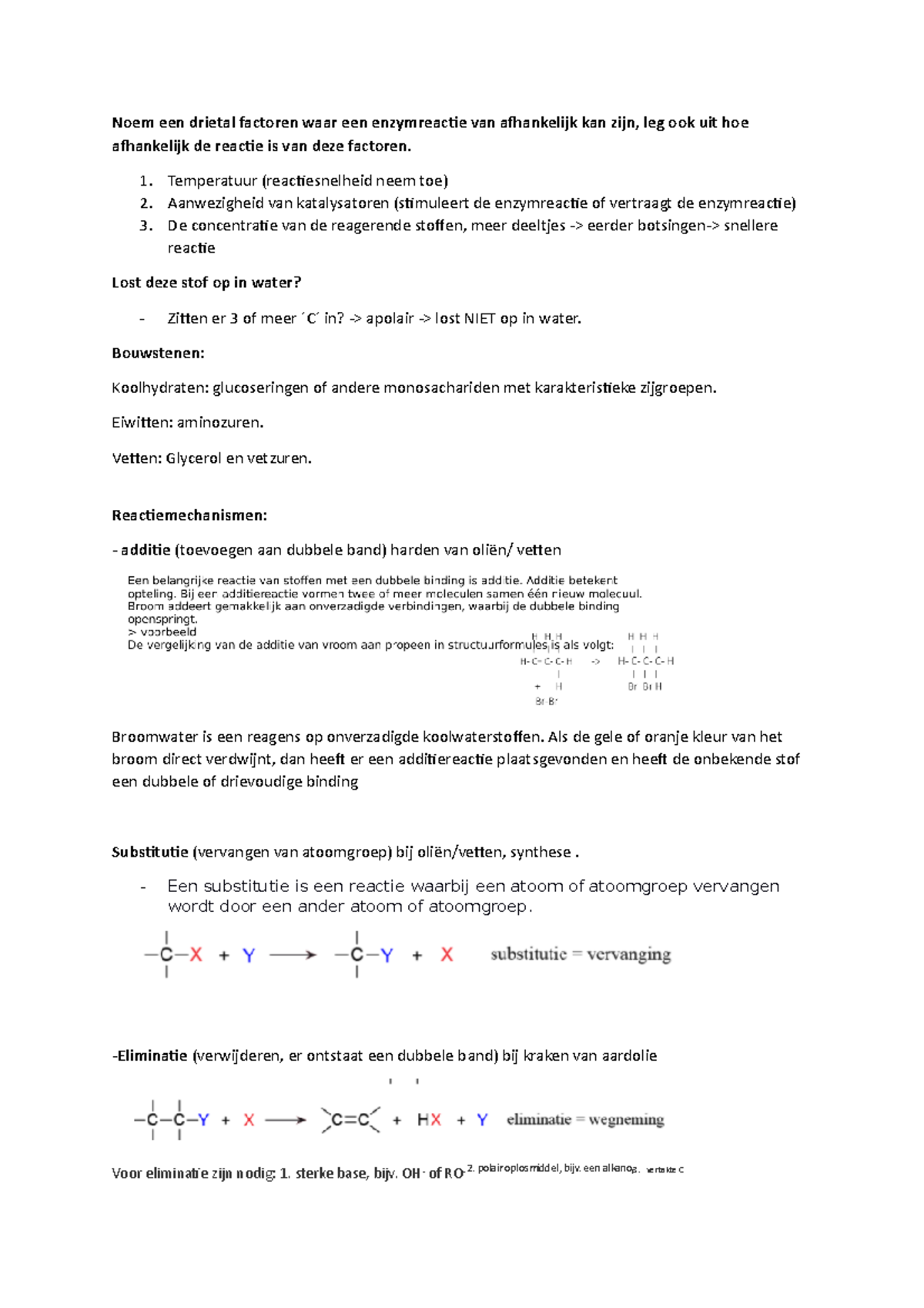 Scheikunde B Samenvatting Van Powerpoint Harry Vogel - Noem Een Drietal ...