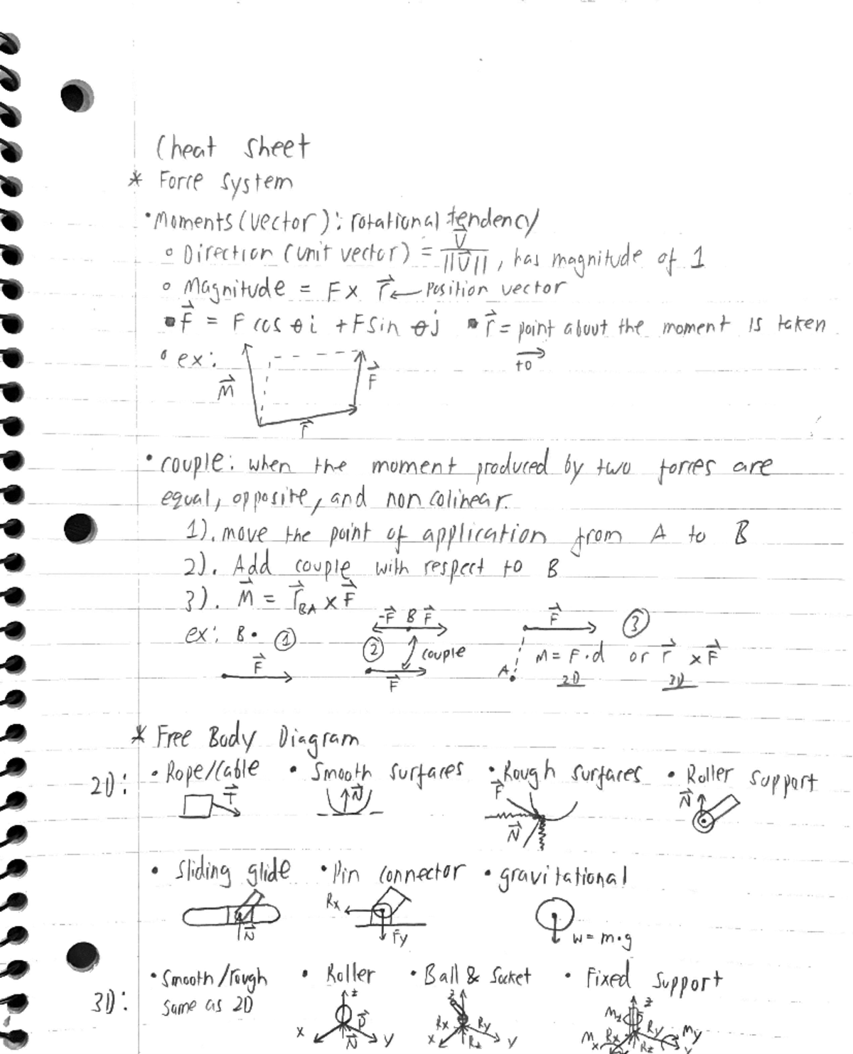 COE cheat sheet - Summary Statics - COE 2001 - Studocu