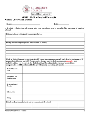 Keith RN clinical tool - Important - Patient Preparation Worksheet ...