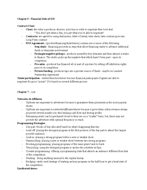 Chapter 4 Lecture Notes - 02/05/2019 - Distribution and Marketing ...