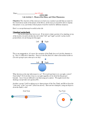 Lab9 HR Diagram Lab Key - Answers To Lab - Name Key (53 Pnts)_____ ASTR ...