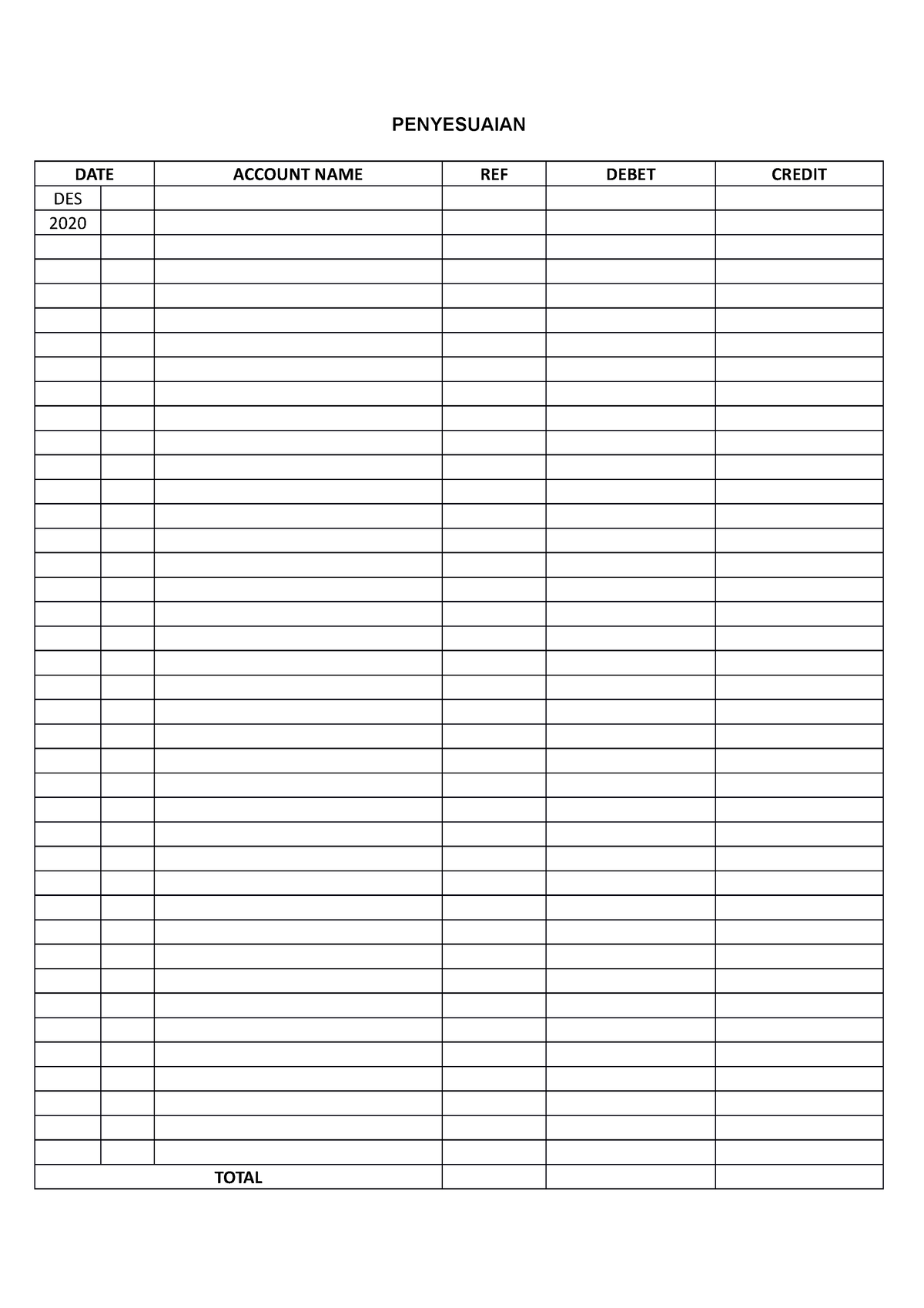 SOAL Jurnal - bgagb kaHBHBnola lnkclAISHi - PENYESUAIAN DATE ACCOUNT ...