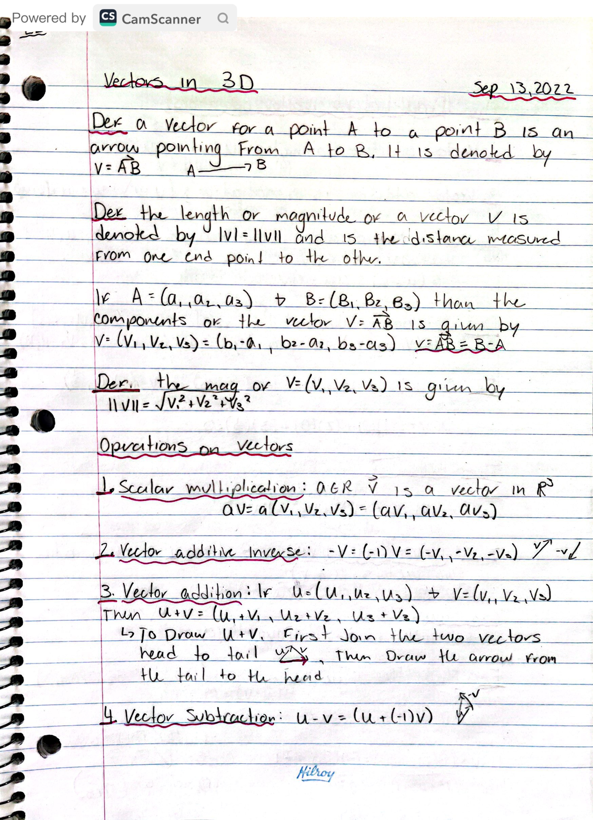Lecture 2 - notes - Math 2004 - Studocu
