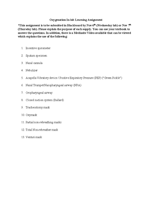 Isolation Type Homework- Emma Marley - ***MATCH THE EXAMPLES AND ...