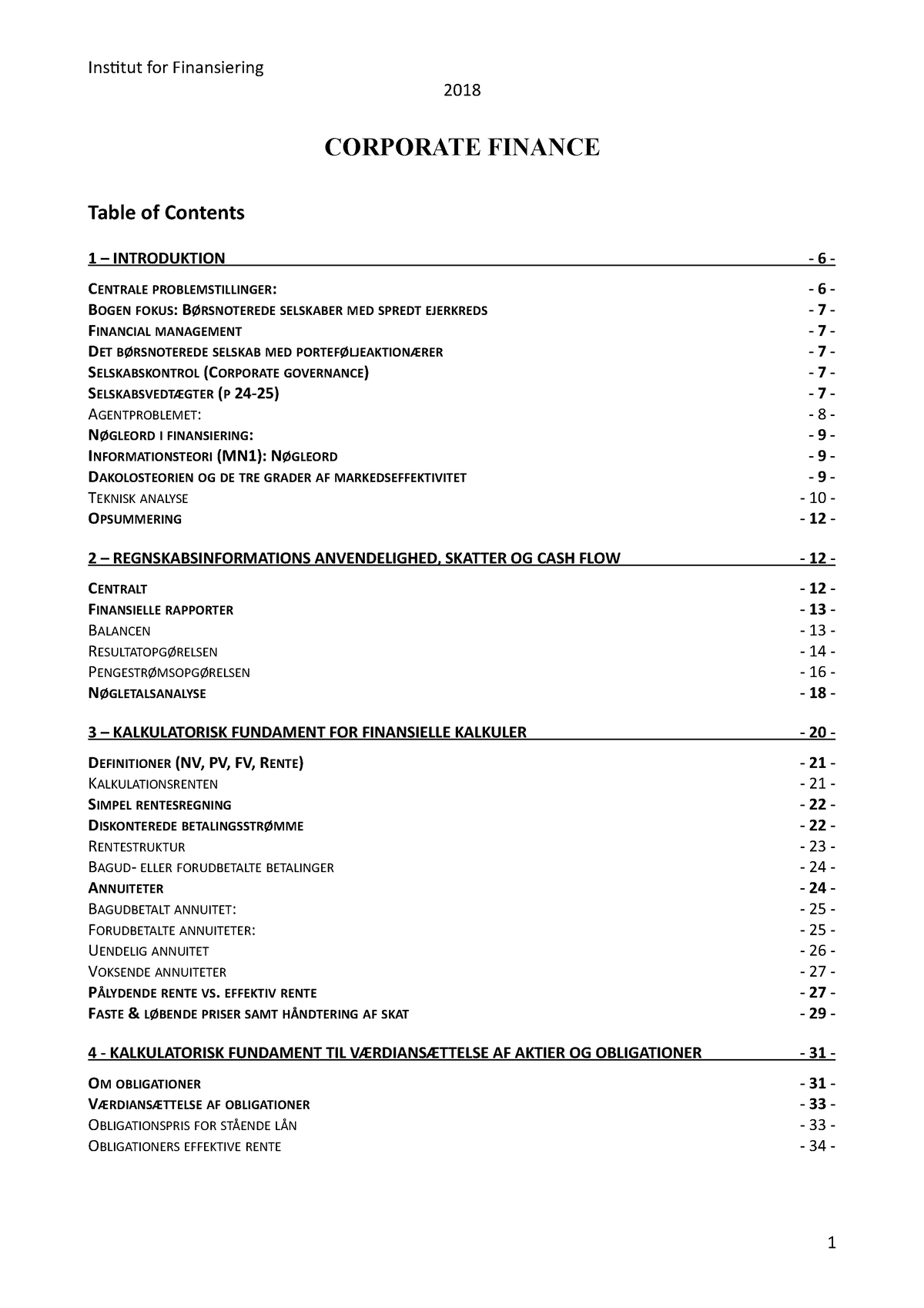 finansiering-corporate-finance-2018-corporate-finance-table-of