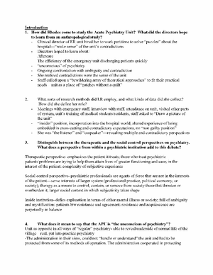 Lecture notes, course . - Introduction notes - ANP 370 - Studocu