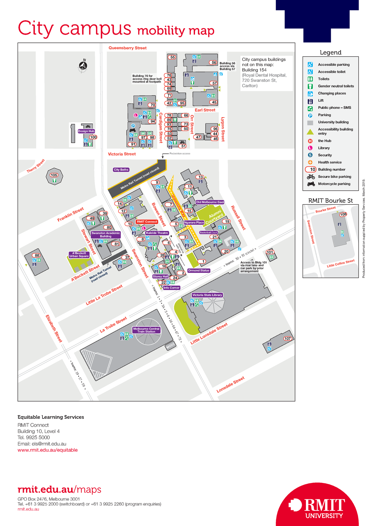 Rmit melbourne city campus map - GPO Box 2476, Melbourne 3001 Tel. +61 ...