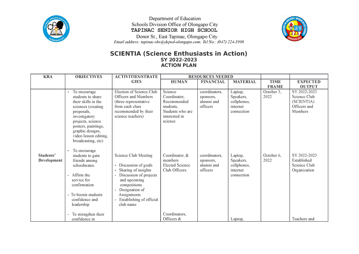 science-club-action-plan-department-of-education-schools-division