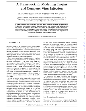 Efficient Virus Detection Using Dynamic Intsruction sequences ...