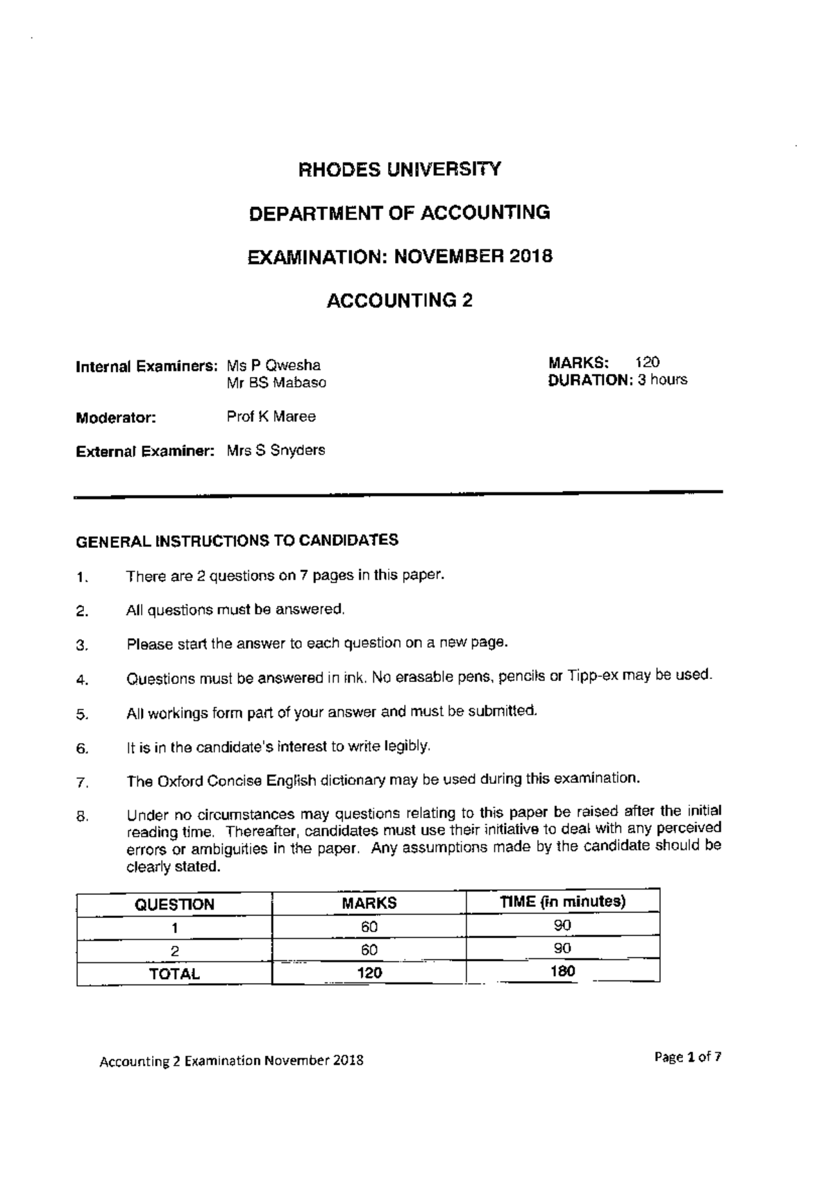 Financial Accounting 2 Final - S312AIF - Studocu
