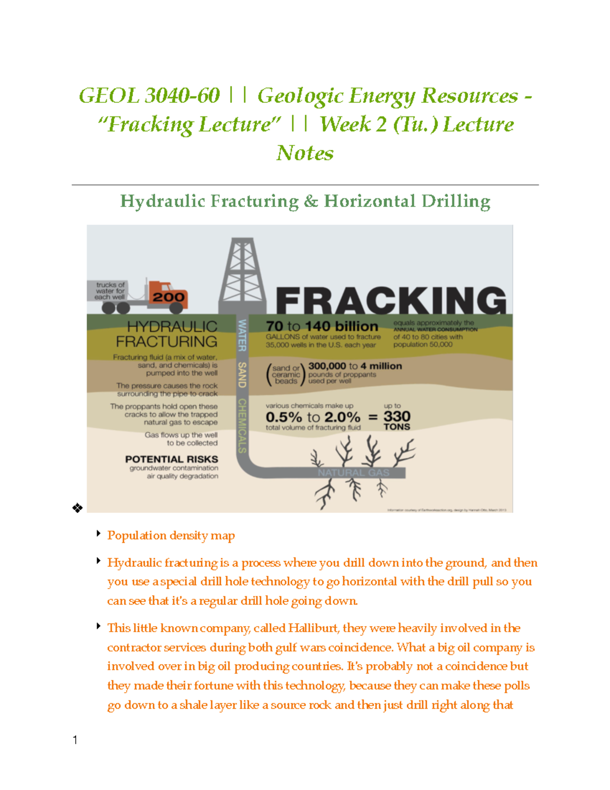 GEOL 3040 "Fracking" Lecture Notes - GEOL 3040-60 || Geologic Energy ...