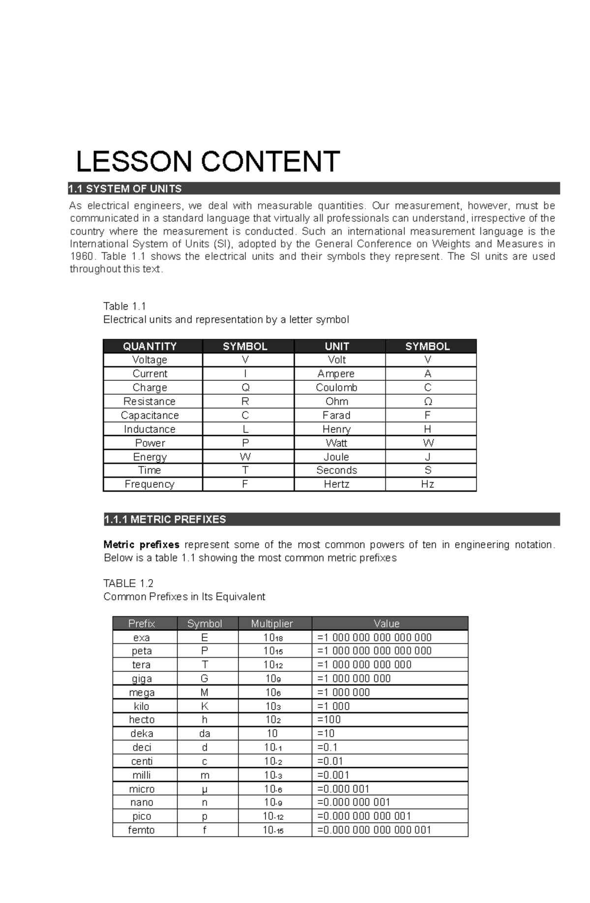 Circuits 01 IM 1 1. The proton, which is a positively charged