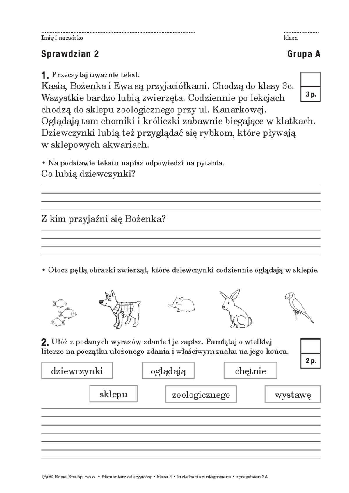 Sprawdzian 2 Gimnazjum Ksiega Madrosci Syracha www.studocu.com