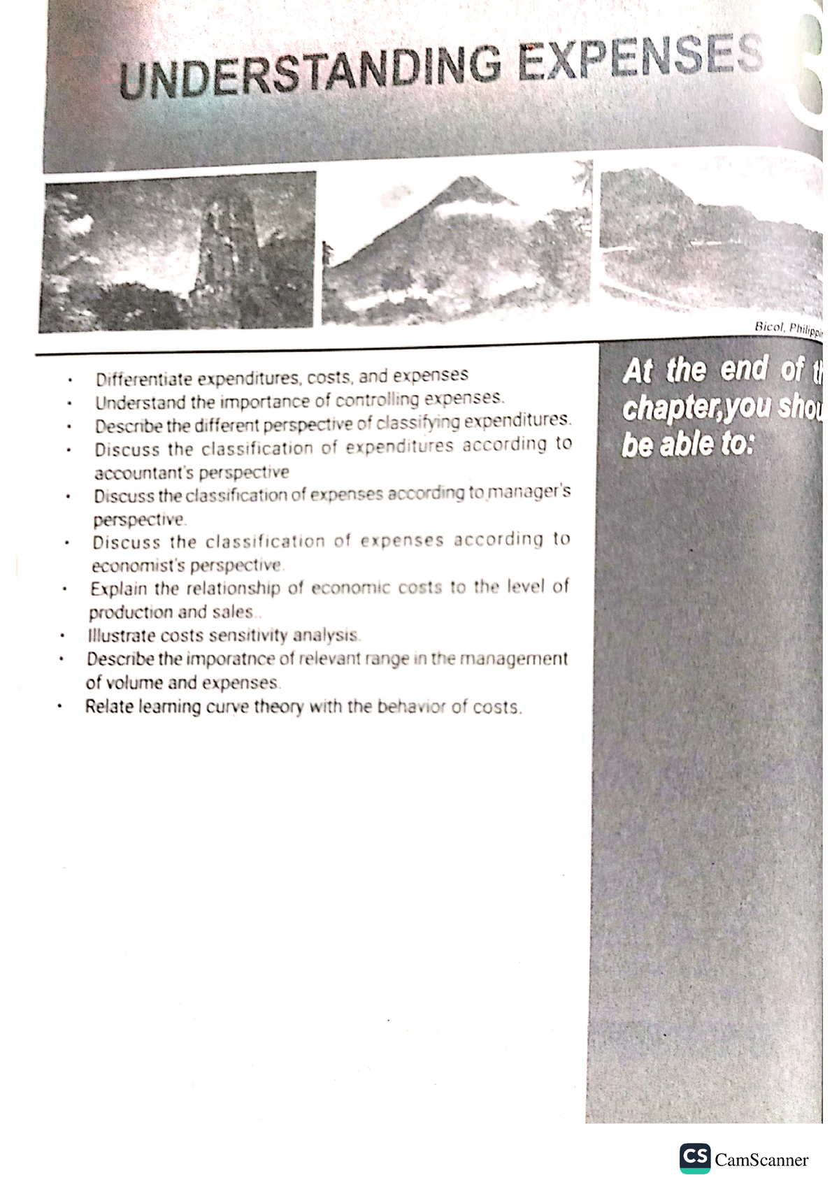 Chap 3 - Managerial Accounting (MAS) Chapter 3 - Studocu