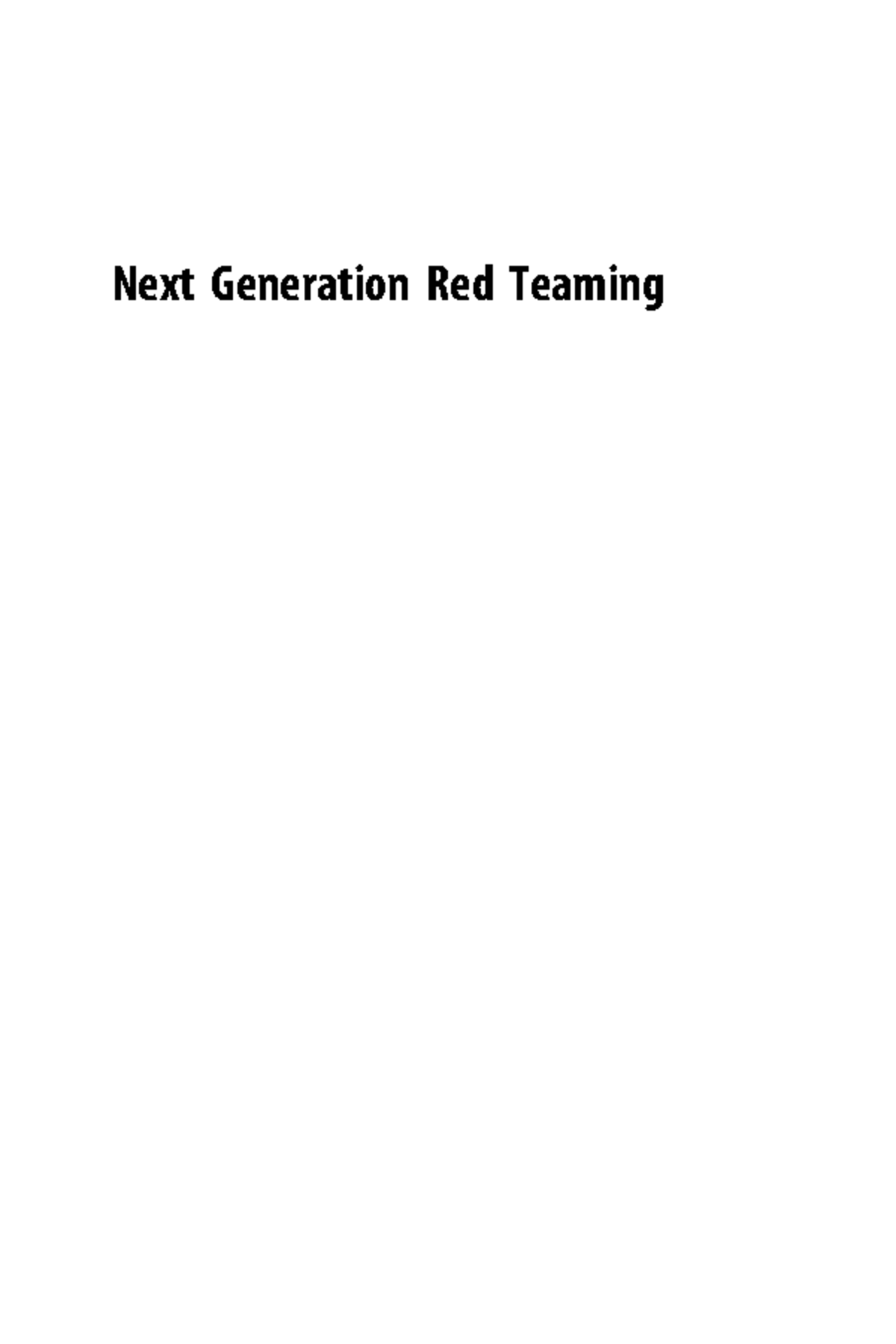 dalziel-henry-next-generation-red-teaming-elsevier-syngress-2015