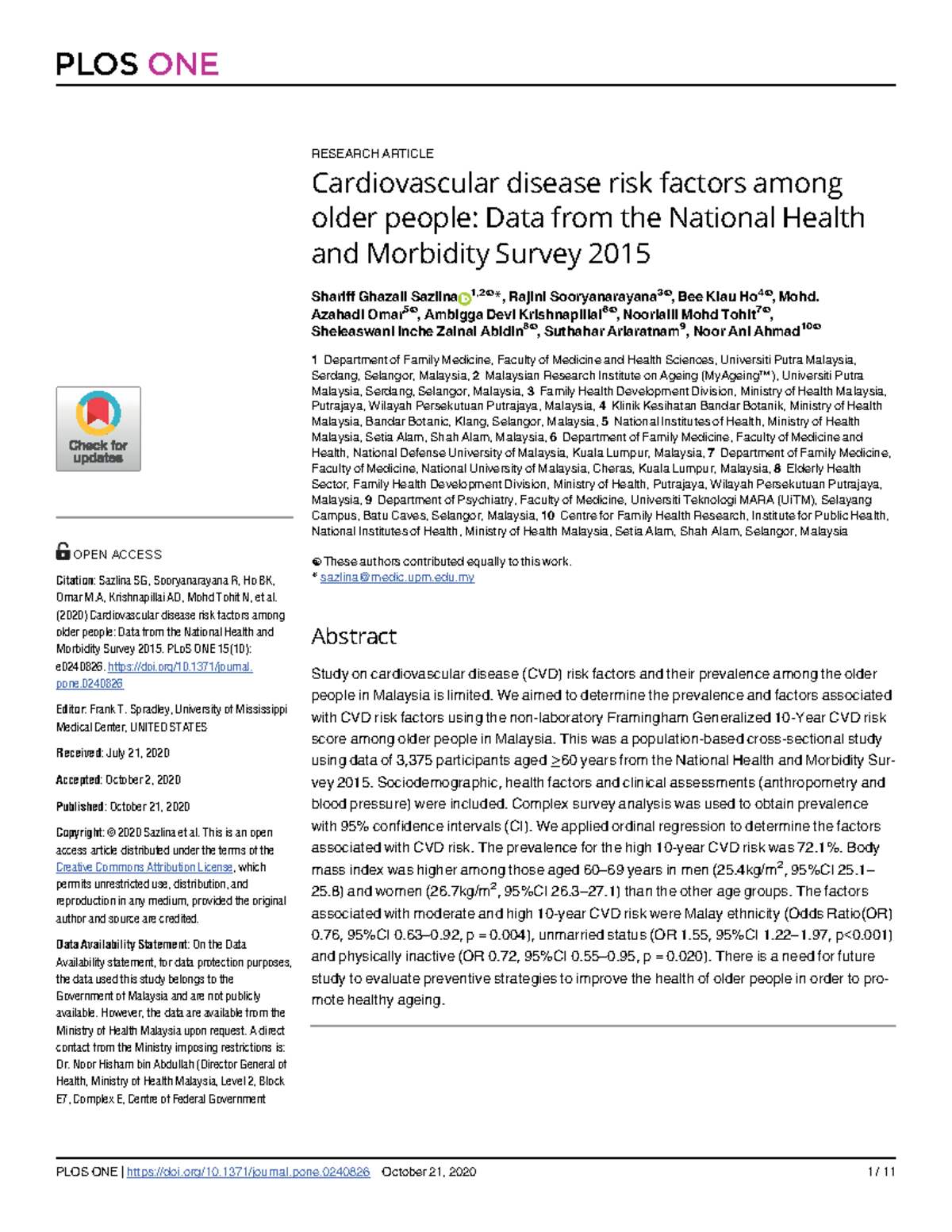 research papers for cardiovascular disease