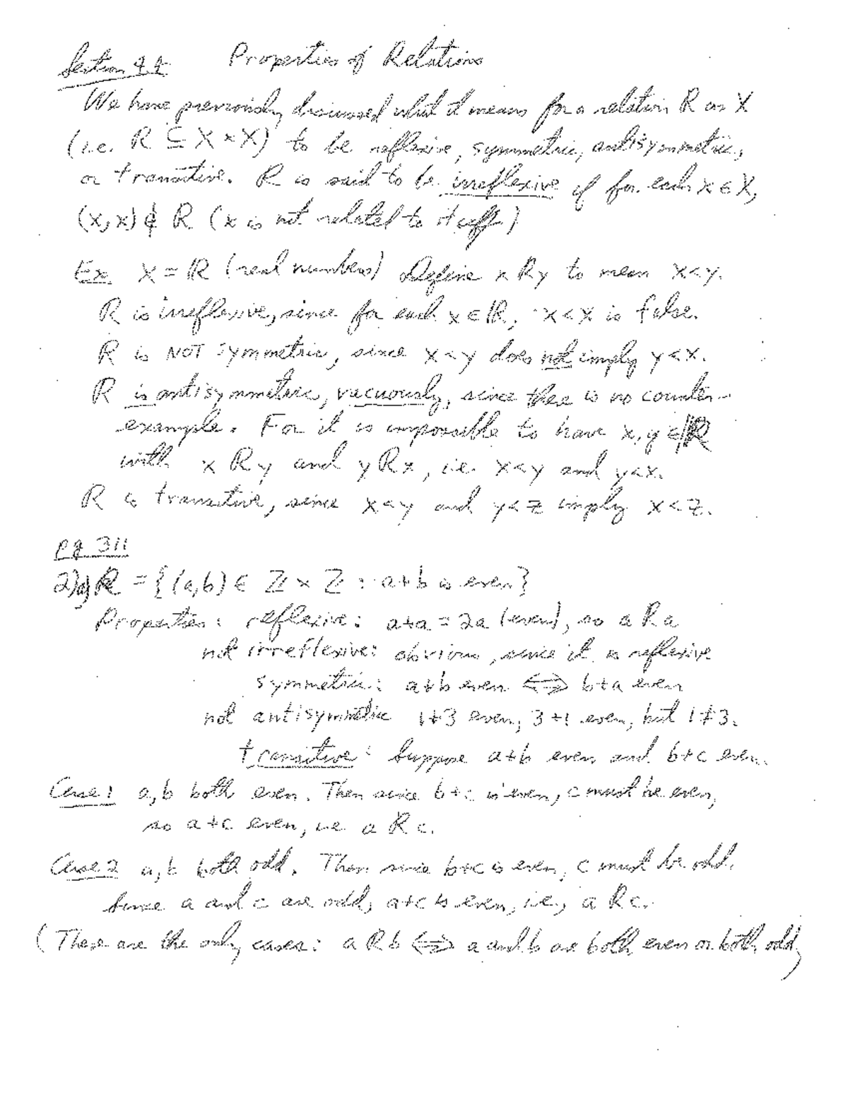 02 relations hw - MAT320 - Studocu